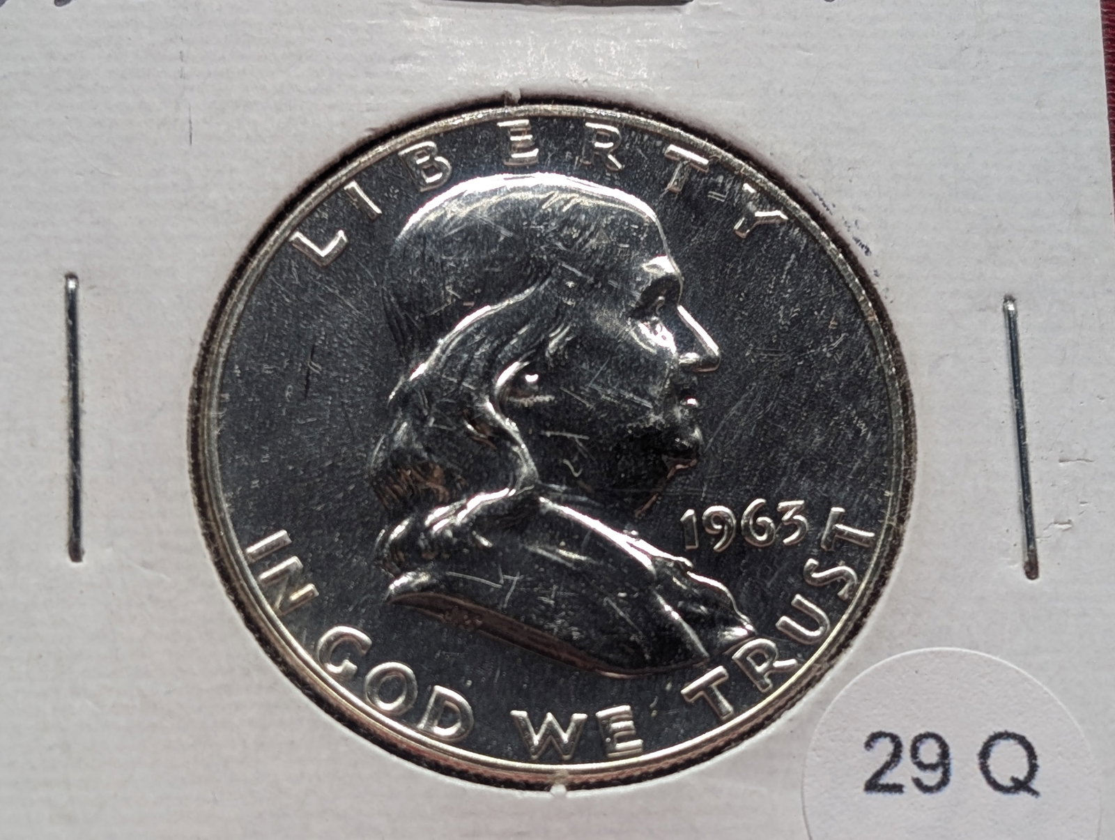 1963 Franklin Half Dollar: 1963 Franklin Half Dollar