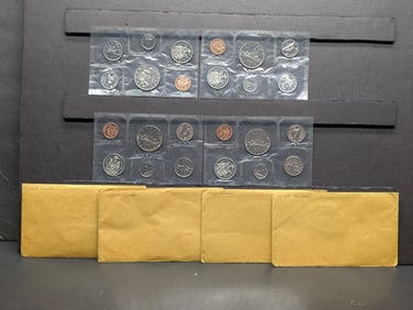 4 - 1969 Canada Mint Sets.