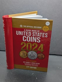 2024 Whitman Red Book, A Guide Book Of United States Coins.