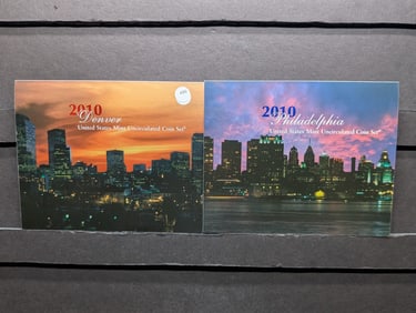 2010 P&D US Mint Uncirculated Coin Set. OGP, Contains 28 Coins