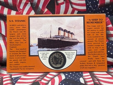 1912 V Nickel As A Special Tribute To The Titanic