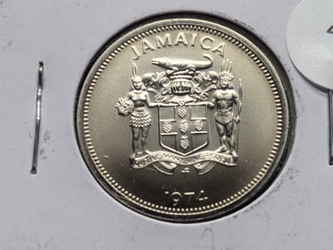 1974 Jamaica Ten Cents