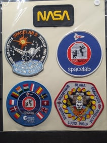 (5) Original Crew Designed NASA Patches