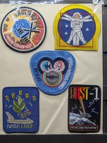 (5) Original Crew Designed NASA Patches