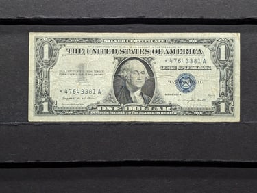1957-A Silver Certificate STAR NOTE