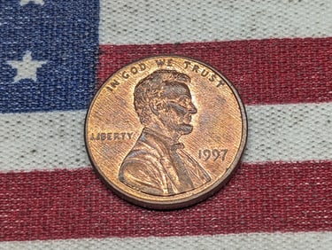 1997 - Error-Off Center, Lincoln Memorial Cent