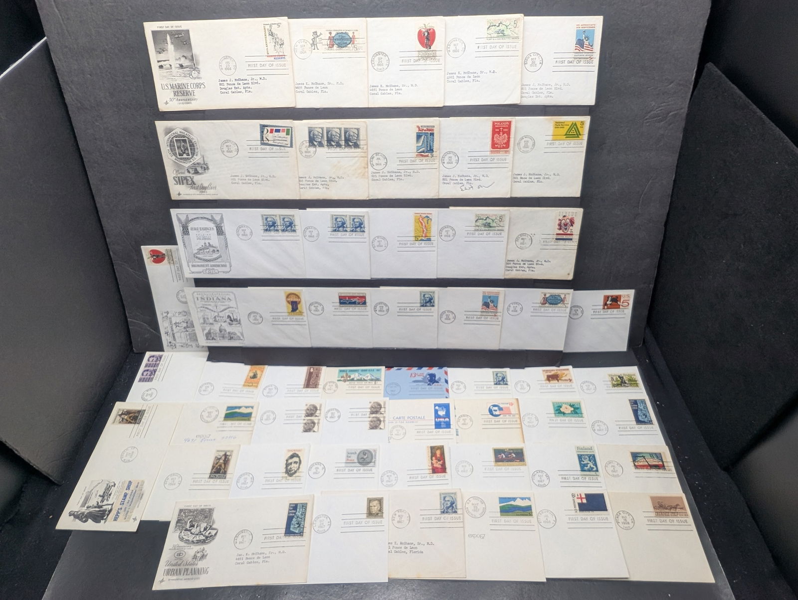 (50) Assorted First Day Cachets, No Duplicates, All Mint. (1 of 13)