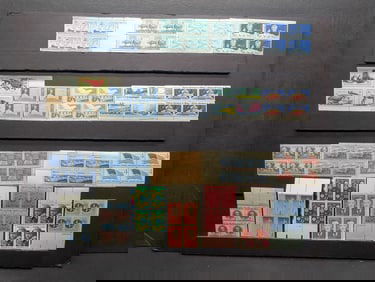 (20) Assorted Plate Blocks, All Mint, Original Gum, Never Hinged