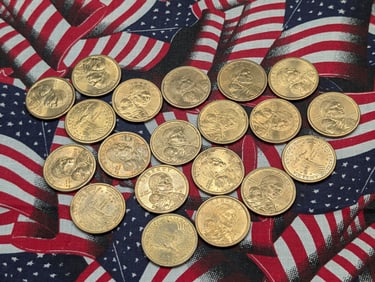 (20) 2000-P Sacagawea One Dollars