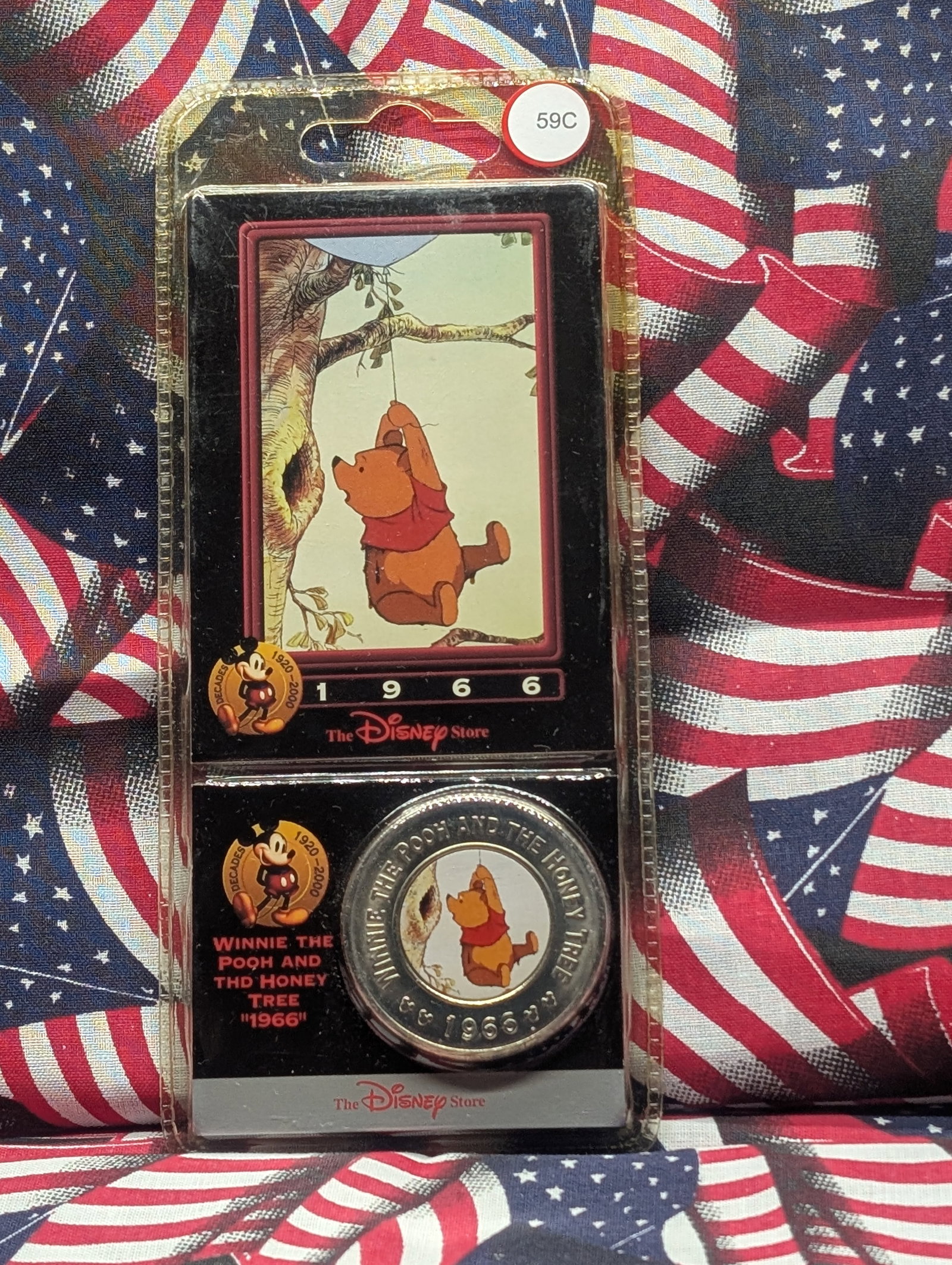 Disney's-Winnie The Pooh Collector Coin, 1966-Harder to Find, Brand new in Plastic Case, Great gift!: Disney's-Winnie The Pooh Collector Coin, 1966-Harder to Find, Brand new in Plastic Case, Great gift!