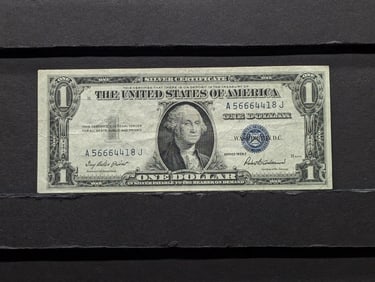 1935-F Crisp Unc. Silver Certificate