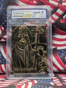 Star Wars, OBI-WAN KENOBI, 23KT Gold, Sealed, Gem 10 Mint, Limited of 10,000, Darth Vader Edition!