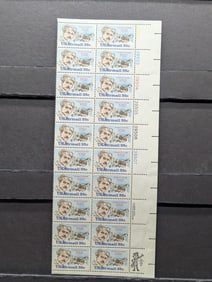 20-Air Mail C100 Stamps- Book Value .65 ea.