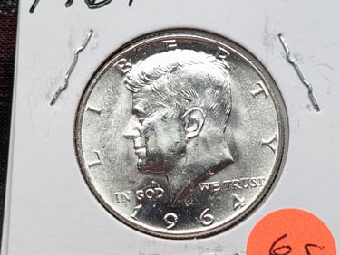1964 Kennedy Half Dollar Gem BU