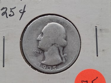 1935-D Washington Quarter