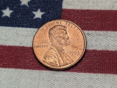 1993 - Rim Error - Left Side, Lincoln Memorial Cent