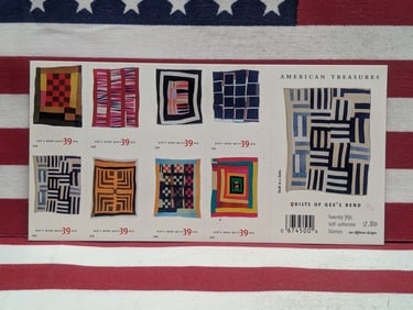 Booklet Set Of "American Treasures" Stamps, All Mint, Original Gum, Never Hinged