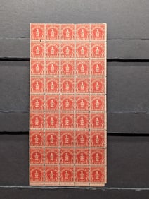 45-1/2cent Postage Due J79A-Book $1.30ea