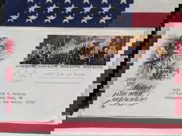 1976 Rare Complete Set U.S. Independence First Day Cachet