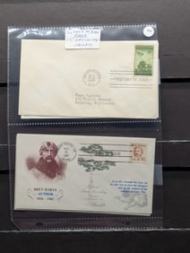 (4) Rare First Day Covers / Cachets, Mint