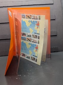 (5) Assorted U.S. Mint Postage Sheets, All Mint, Original Gum, Never Hinged