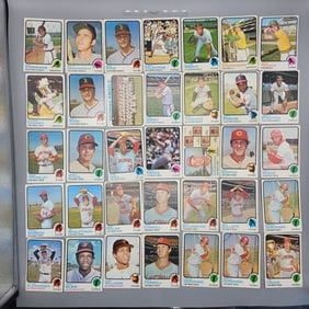 (51) 1973 Topps Baseball Cards - Varying Conditions