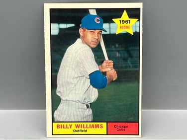 1961 Topps Billy Williams RC #141