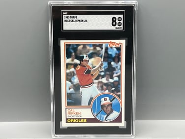 1983 Topps Cal Ripken Jr. # 163 SGC 8 - 2nd Year Card
