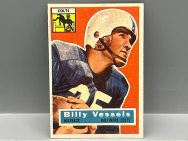 1956 Topps Billy Vessels RC #120
