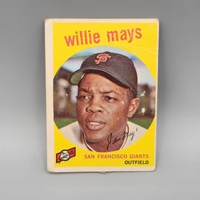 1959 Topps Willie Mays #50 HOF
