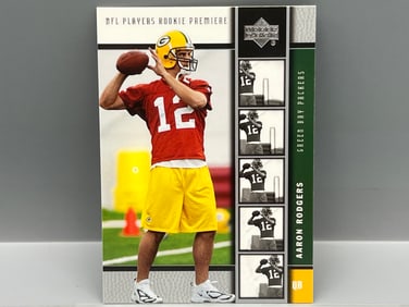 2005 Upper Deck Rookie Premiere Aaron Rodgers RC #16