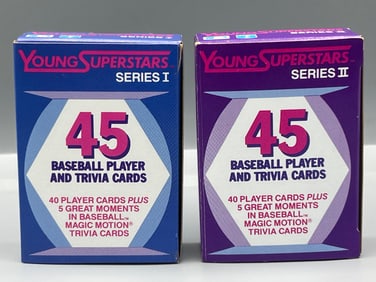 1988 Score Baseball Young Superstars Series 1 and 2 Sets