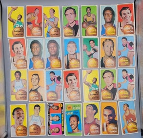 (79) 1970 Topps Basketball Cards Tall Boys - Starter Set