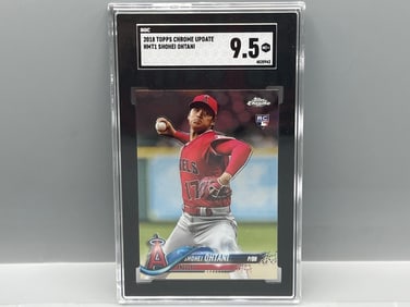 2018 Topps Chrome Update Shohei Ohtani RC #HMT1 SGC Mint+ 9.5