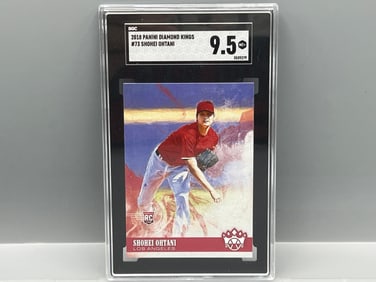 2018 Panini Diamond Kings Shohei Ohtani RC #73 SGC Mint+ 9.5