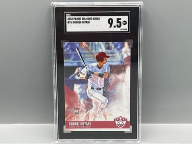 2018 Panini Diamond Kings Shohei Ohtani RC #76 SGC Mint+ 9.5