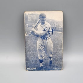 1928 Exhibits Paul Waner HOF - Tough!!