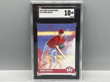 2018 Panini Diamond Kings Shohei Ohtani RC #73 SGC Gem Mint 10