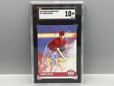2018 Panini Diamond Kings Shohei Ohtani RC #73 SGC Gem Mint 10