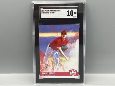 2018 Panini Diamond Kings Shohei Ohtani RC #73 SGC Gem Mint 10