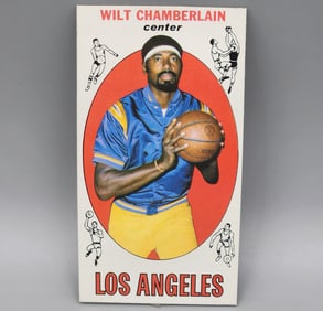 1969 Topps Wilt Chamberlain #1 HOF