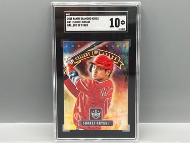 2018 Panini Diamond Kings Shohei Ohtani Gallery of Stars RC #GS11 SGC Gem Mint 10