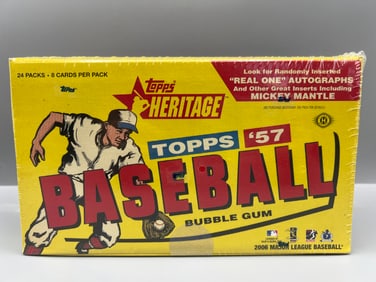 2006 Topps Heritage Baseball Factory Sealed Hobby Box