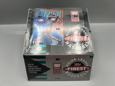 1997 Topps Finest Series One Baseball Factory Sealed Hobby Box