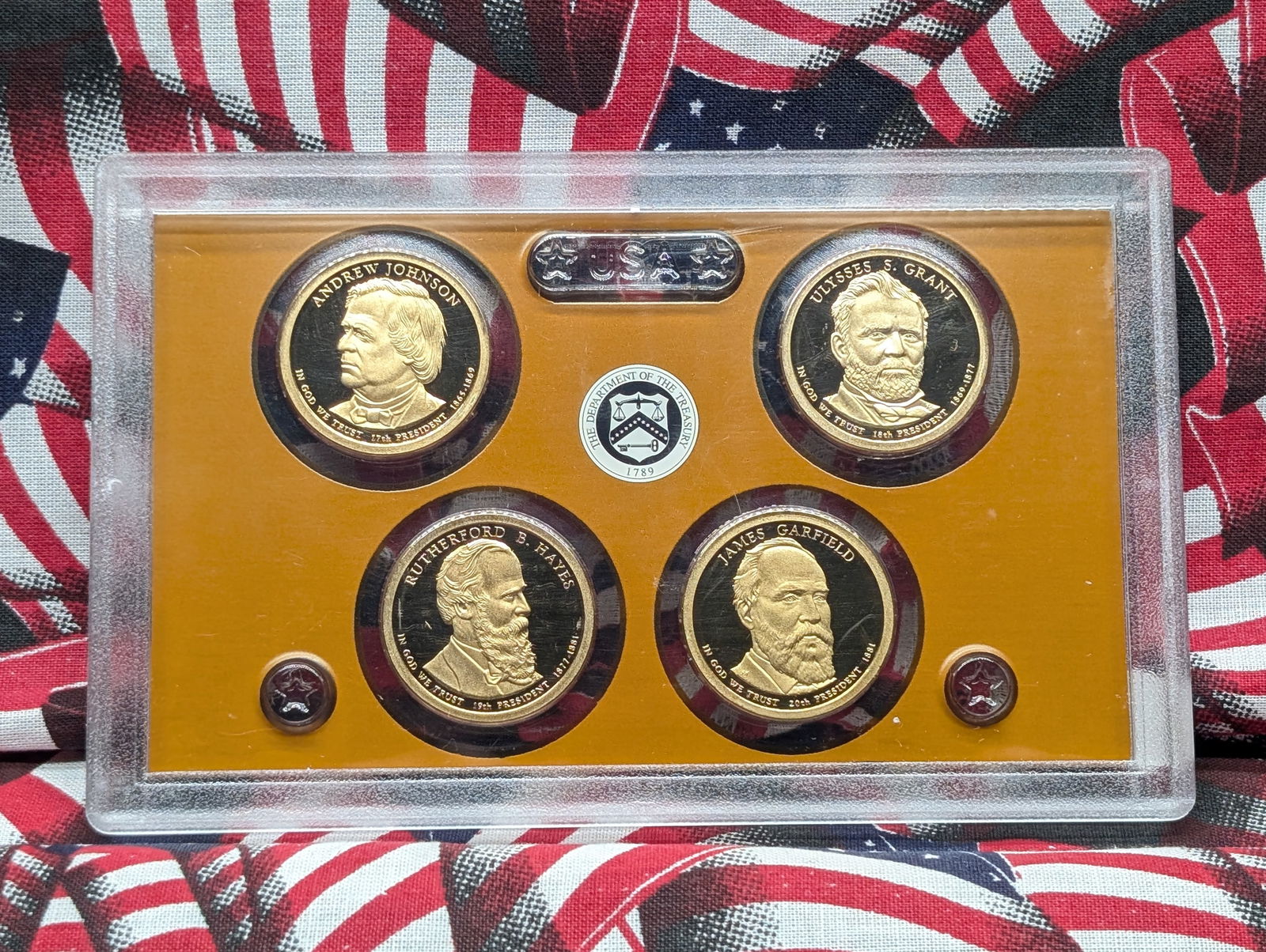2011-S Presidential Dollar Proof Set, No Box (1 of 2)