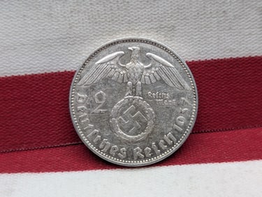 1937 Two Mark German Coin