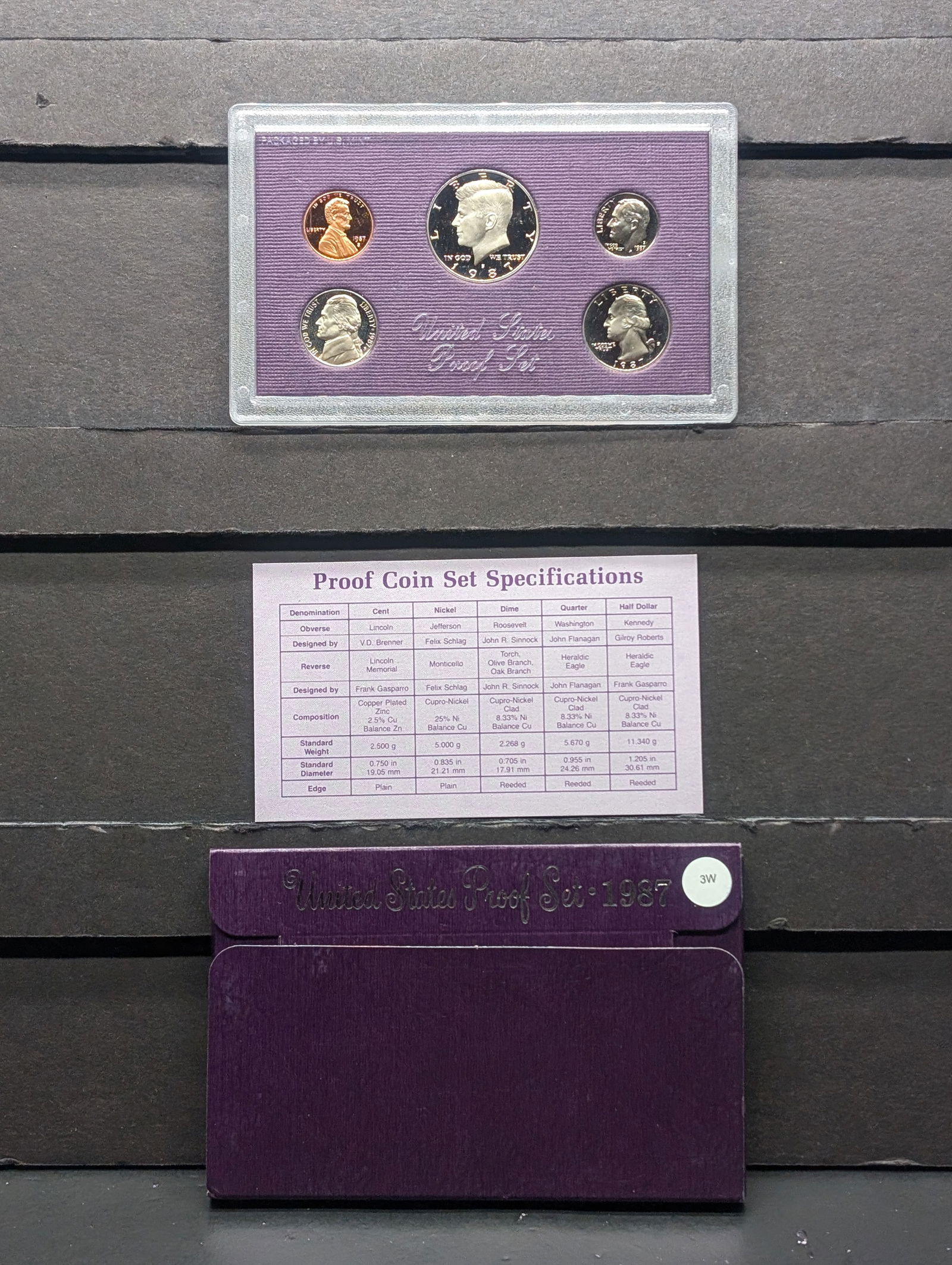 1987 -S U.S. Proof Set In OGP (1 of 4)