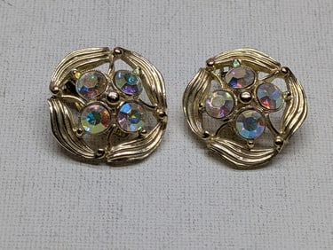 Two Vintage Clip-on Earrings