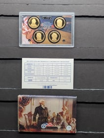 2009-S US Mint Presidential Golden Dollar Proof Set. OGP