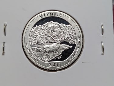 2011-S 90% Silver America the Beautiful Quarter, Washington (WA)